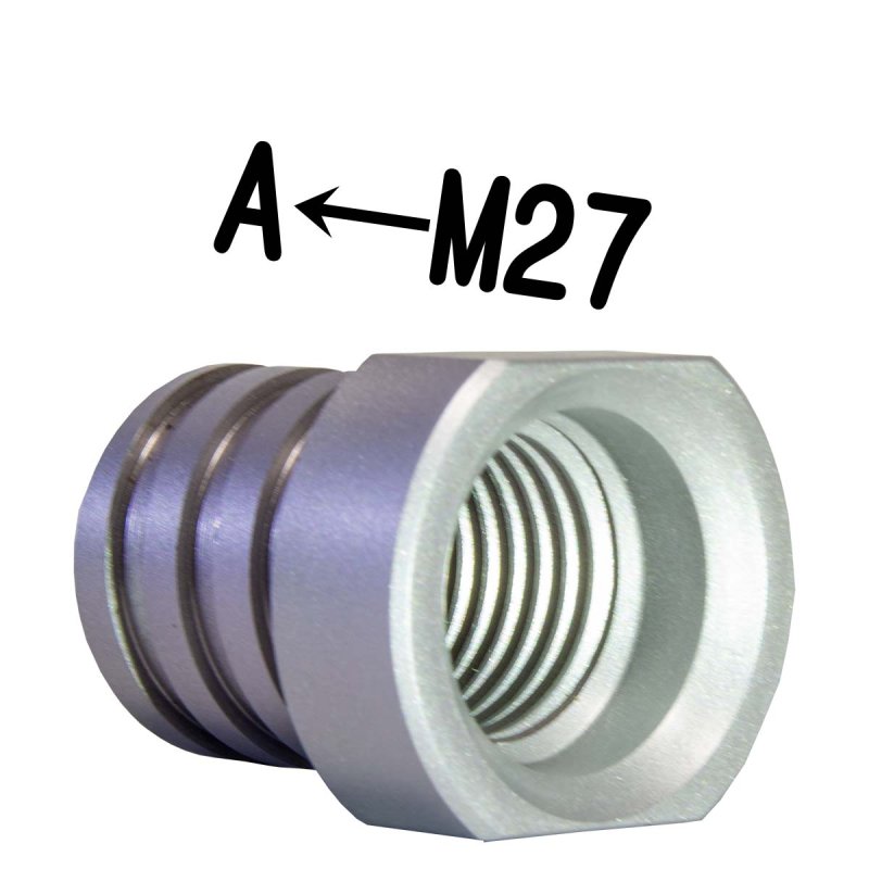 画像4: コアドリル回転軸レジューサー (ねじ山変換) (4)